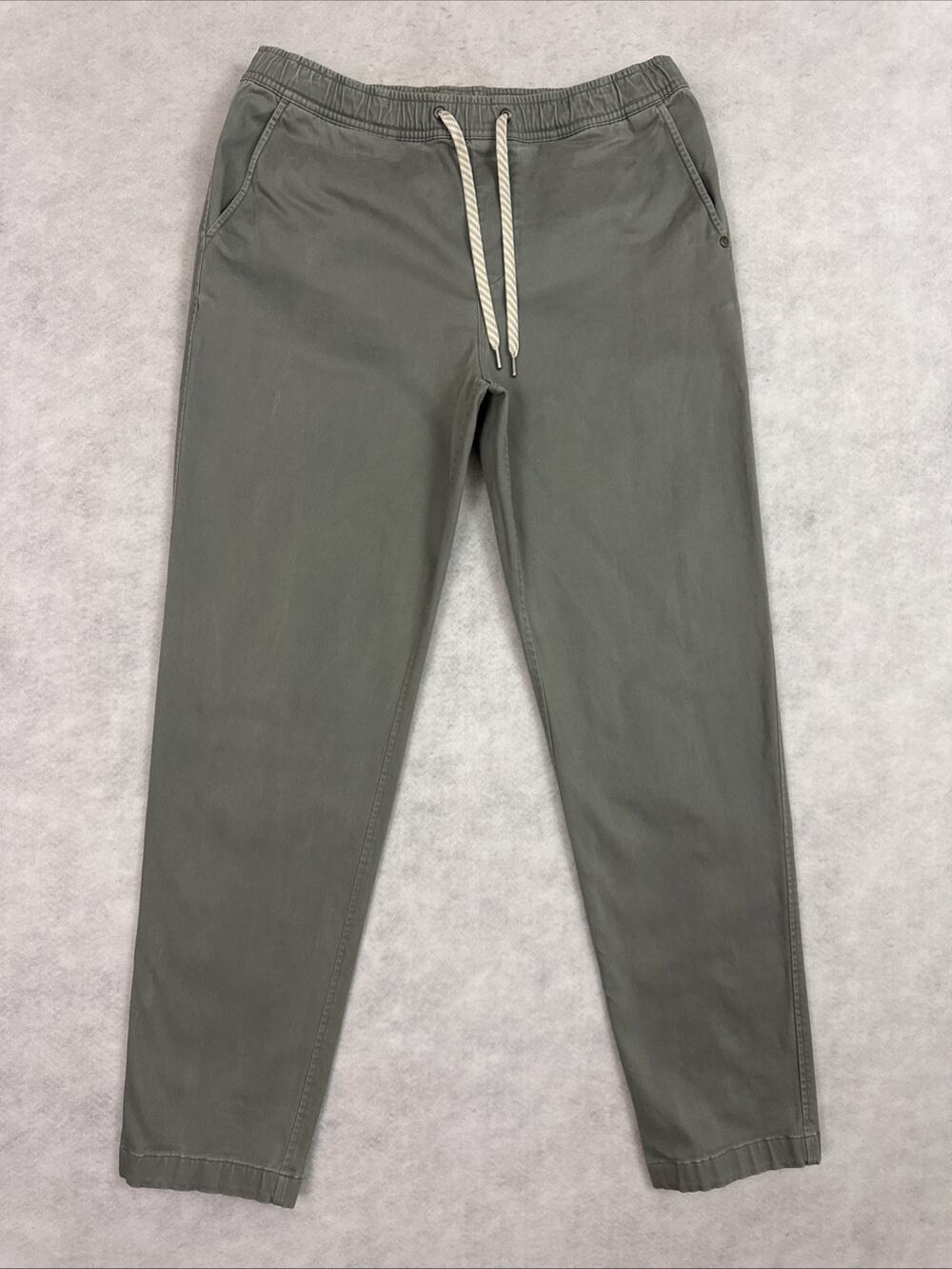 Vuori Fletcher Pants‎ Mens Large 34x30 Elastic Waist Athletic Slim Fit V487